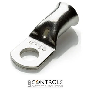 COL35-10 Partex copper tube ring terminal, 35mm², M10 stud, pack 50