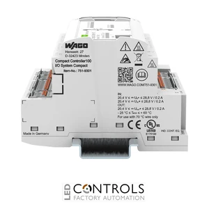 751-9301 Wago Compact 100 PLC with 2 Analogue/8 Digital Inputs 2 Analogue/4 Digital Outputs - image 4