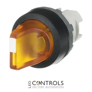 1SFA611216R1103 ABB M3SS7-11Y 3-Position Maintained/Momentary Illuminated Selector Switch - image 2