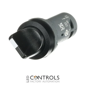 1SFA619201R1076 ABB C2SS2-10B-11 Black 2-Position Maintained Compact Selector Switch 1 NO + 1 NC - image 2