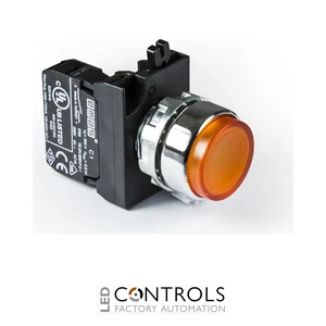 EMAS CM100HS EMAS CM EXTENDED PUSH BUTTON 1NO YELLOW WITH NUT