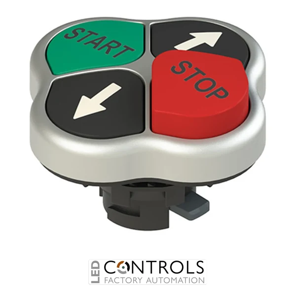 E2 1PQHA9QAAH Pizzato Quadruple pushbutton