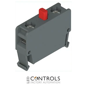 E2 CF01G2V1 Pizzato Base fixing contact block E2 series, 1NC slow action