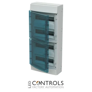 1SL1207A00 ABB IP65 Enclosure 48 Module 4 Row Transparent Door - image 2
