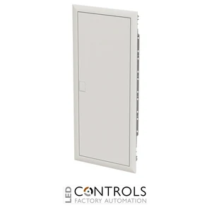 2CPX077844R9999 ABB UK660E3 Flush-Mounted Consumer Unit 60 Modules 5 Row IP30 RAL 9016 with Door and Terminals - image 2