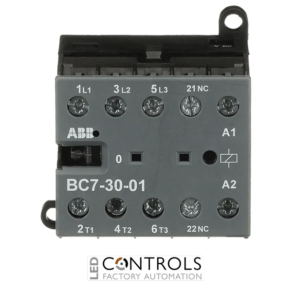 GJL1313001R0011 ABB Mini Contactor BC7 24 V DC - 3 NO - 0 NC - Screw Terminals