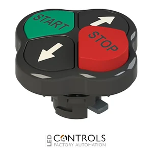 E2 1PQHA1QAAH Pizzato Quadruple pushbutton