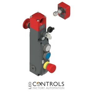 NG 2D6D411R-F31 Pizzato NG series safety switch with lock and integrated control devices, with actuator