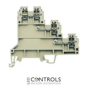 ERT3S IMO Screw Clamp Sensor Terminal 2.5mm, 300V, 24A, Triple Deck