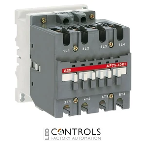1SBL417210R6900 ABB AF75-40-00RT Contactor 4-Pole 4NO 0 Auxiliary Contacts 48-130V AC/DC Coil