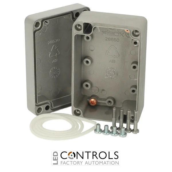 7831080 Fibox ALN 061005 UP Enclosure. Aluminium