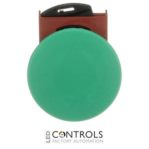 1SFA184042R9002 ABB P9MEM4VN Green 40 mm Momentary Mushroom Pushbutton - image 2