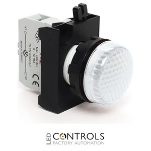 EMAS CP0B0XB EMAS CP SIGNAL ARMATURE WITH WHITE LED 100-230 V AC