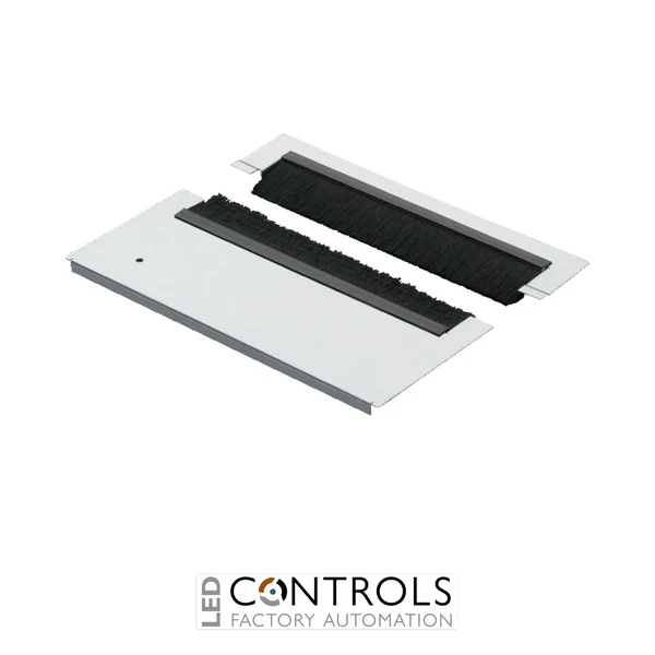 TS7825.367 Rittal Gland plate module For W: 600mm For cable entry with brush super-airtight