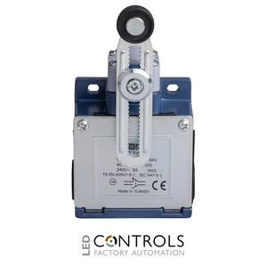EMAS L53K13MEP122 EMAS L53 SERIES LIMIT SW. SNAP ACTION 1NC+1NO-PLASTIC ROLLER - image 3
