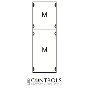 2CPX037614R9999 ABB 1M1A Distribution Panel 1PW