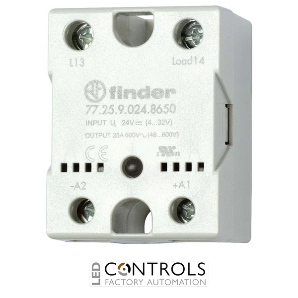77.25.8.230.8650 Finder Modular solid state relay 230V 48/600VAC