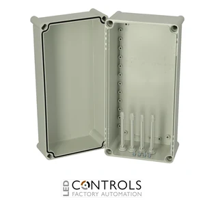 5330371 Fibox PC 3819 18 G Enclosure, Polycarbonate Grey cover
