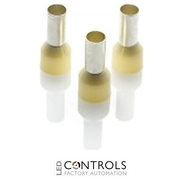 CEF1612F Partex FERRULE 16mm IVORY SINGLE (100)