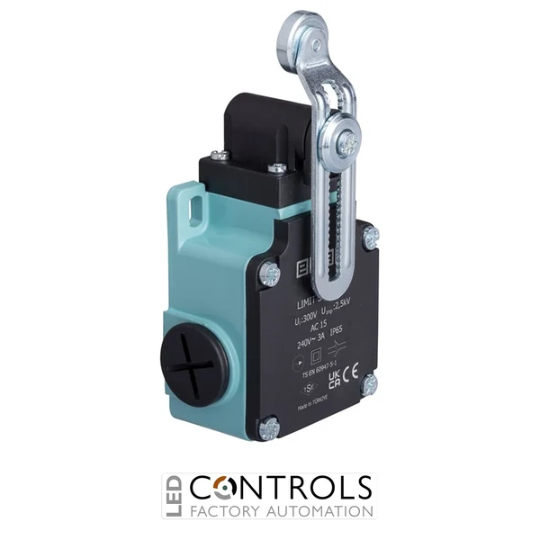 EMAS L2K13MEM124 EMAS L2 SERIES LIMIT SW. SNAP ACTION 1NC+1NO METAL ROLLER