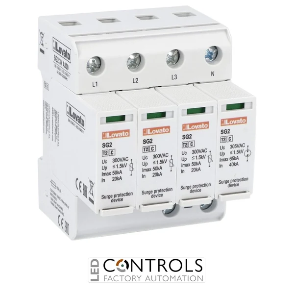 SG23NA300 - SURGE PROTECTION DEVICE TYPE 2 3P+N PLUGIN