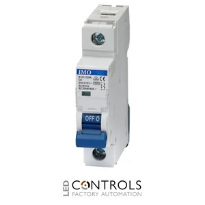 B10B1050A IMO MCB 10kA, B Curve 1 Pole, 50 Amp