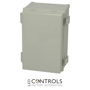 8183330 Fibox CAB ABS 302018 G Cabinet, ABS, Grey door Latches on the long side