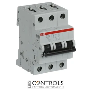 S203-C40 Miniature Circuit Breaker - 3P - C - 40 A - image 3