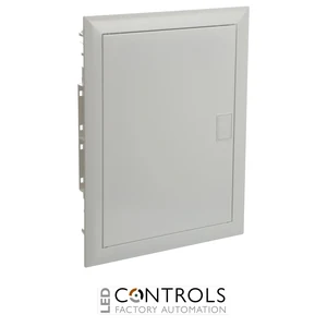 2CPX031370R9999 ABB UK624N3 UK600 Flush-Mounted Consumer Unit 24 Module 2 Row IP30 with Door and N/PE Terminals RAL 9016 - image 3