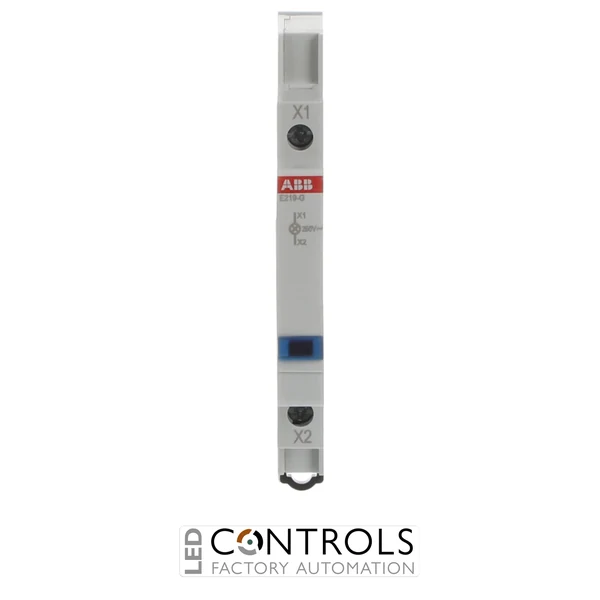 2CCA703404R0001 ABB E219G E219-G Indicator Light Blue LED 115–250 V AC