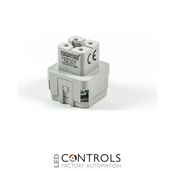 EMAS EB004CP00 EMAS EB 4 POLES 10 A FEMALE INSERT
