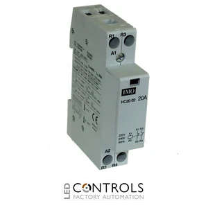 HC20-02230VS IMO Modular Heating Contactor 20A 2 Pole NC, Coil 230VAC