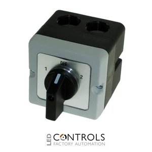 PE20A-U2 IMO Cam Switch 2 Pole 3 Position Enclosed Centre Off, 20A