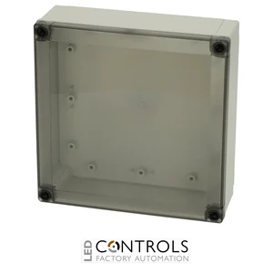 6011919 Fibox PC 175/60 HT Enclosure, Polycarbonate High base, smoked transparent cover