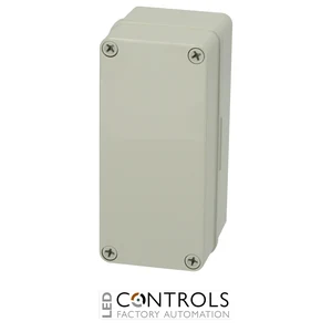 8784308 Fibox ABS D 85 G Enclosure, ABS Grey cover