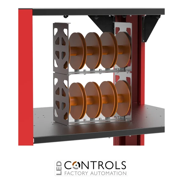 CSC08 nVent Hoffman Cable coil storage rack, mild steel, RAL7024