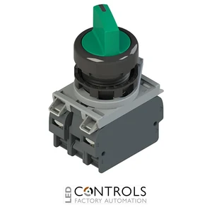 E2 AC-DXBC2272 Pizzato Complete unit with illuminated 4 positions selector, fixing adapter and contacts