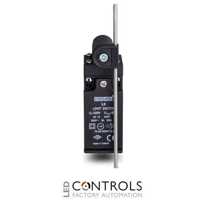 EMAS L3K13REM121 EMAS L3 SERIES LIMIT SW. SNAP ACTION 1NC+1NO- METAL ARM - image 3