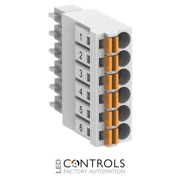 ABB TA5220-SPF6: S500, Terminal block, 6 poles