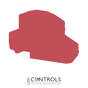 EPPFD4RED IMO End Plate for PFD4 Red