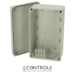 8784318 Fibox ABS M 95 G Enclosure, ABS Grey cover
