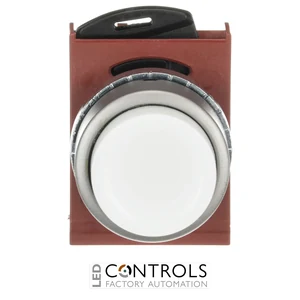 1SFA184507R9105 ABB P9MPLBSD White Extended Illuminated Momentary Pushbutton - image 2