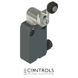 NF B112KD-DMK Pizzato Modular prewired switch with adjustable shaped metal revolving lever diam. 14 roller