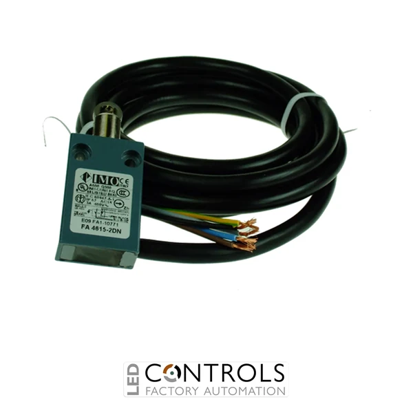 FA4615-2DN IMO Limit Switch, Miniature Cabled Roller Plunger In-line