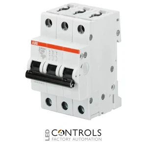 ABB s203-k8 mcb s200p 3 pole k type 8amp