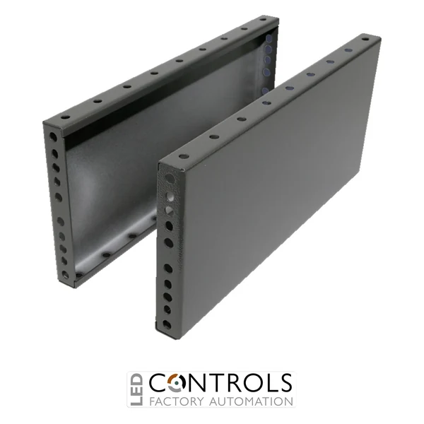 TS8602.060 Rittal Trim panel sides H: 200mm W: 600mm RAL 7022 sheet steel