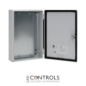 EB1552.500 Rittal E-Box WHD: 200x300x80 Sheet steel with mounting plate