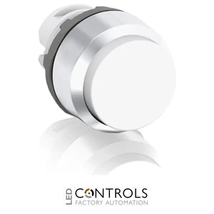 abb momentary white non-illuminated extended push button 22mm mp3-30w