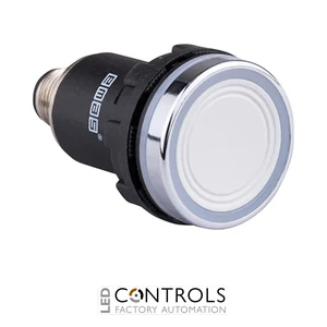 EMAS SCB22MP5RSX EMAS TOUCH BUTTON 22MM STAY PUT 10-30VDC PNP-NC M12 CONNECTOR