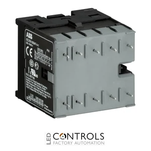GJL1313209R5001 ABB BC7-40-00-P2.4-51 ABB BC7-40-00-P2.4-51 4 Pole Mini Contactor Relay 7A No Auxiliary Contacts 24-60V AC/DC Electronic Coil Integrated Suppression 2.4W Coil